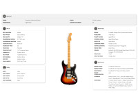 Fender American Professional Classic HSS Maple Fingerboard 3-Color Sunburst Fender American Professional Classic HSS Maple Fingerboard 3-Color Sunburst